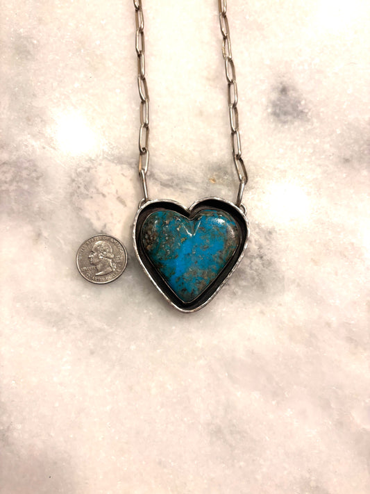 Kingman Heart Necklace