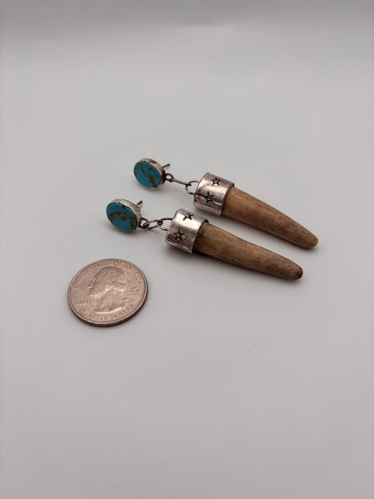 Antler Earrings