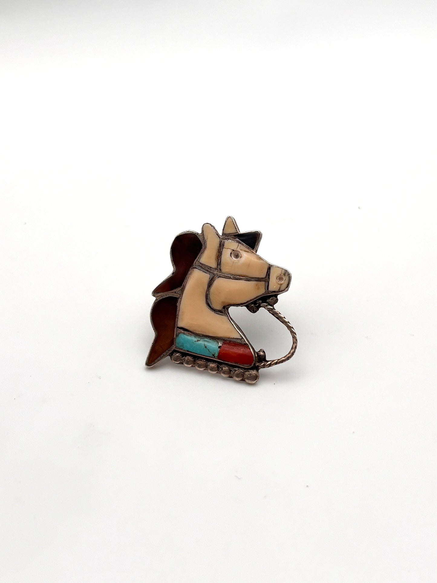 Horse Inlay Ring