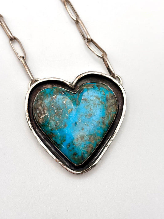 Kingman Heart Necklace