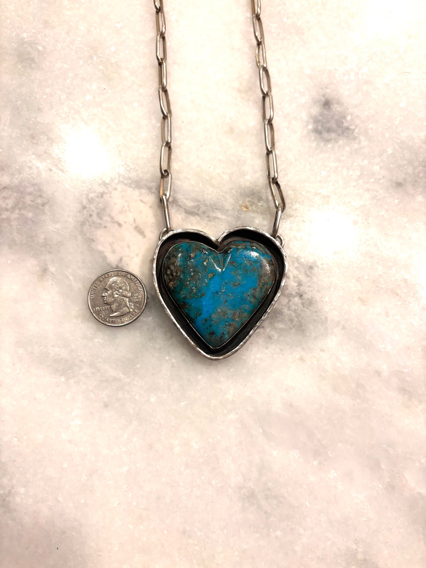 Kingman Heart Necklace