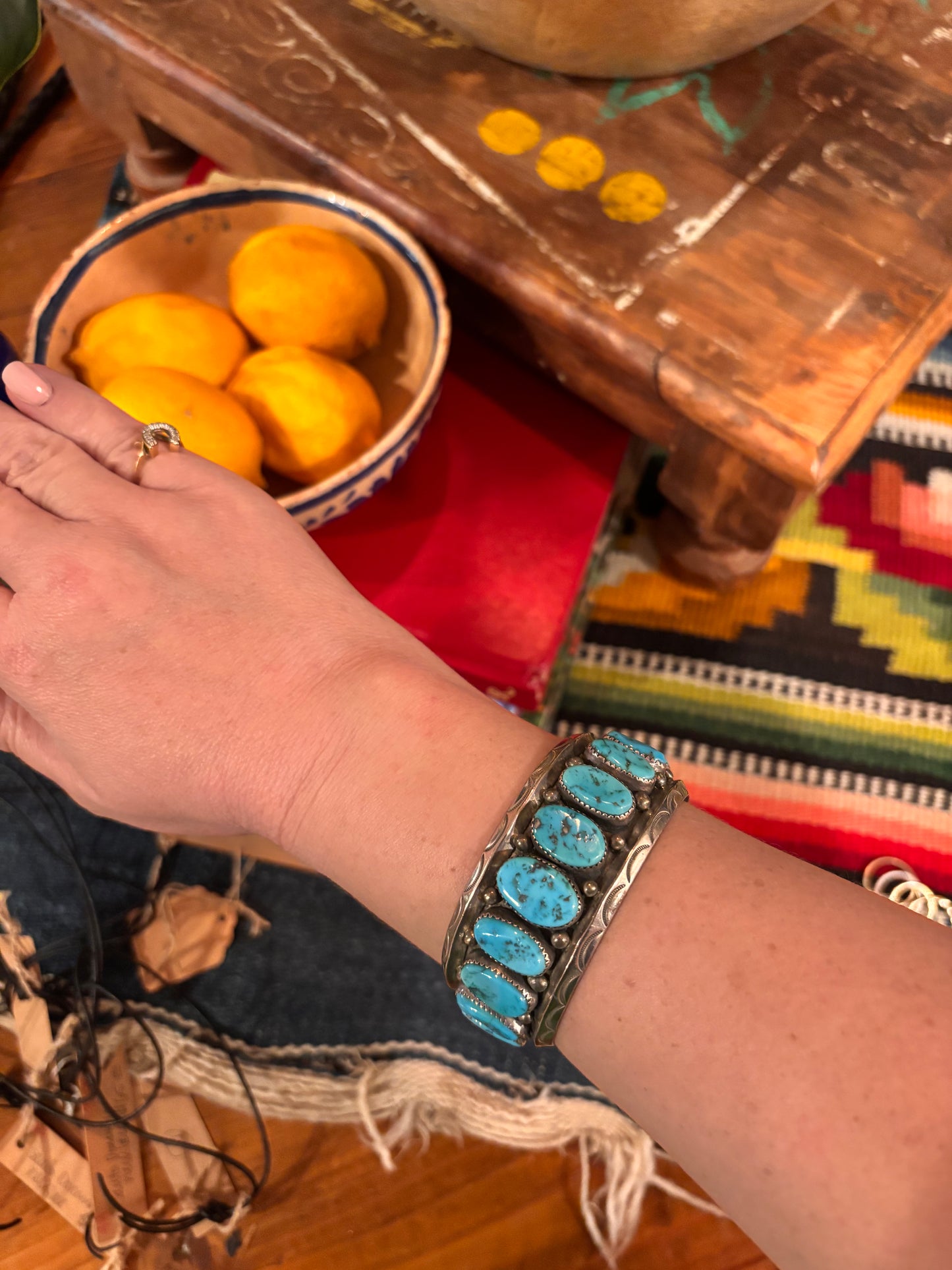 Turquoise Statement Cuff