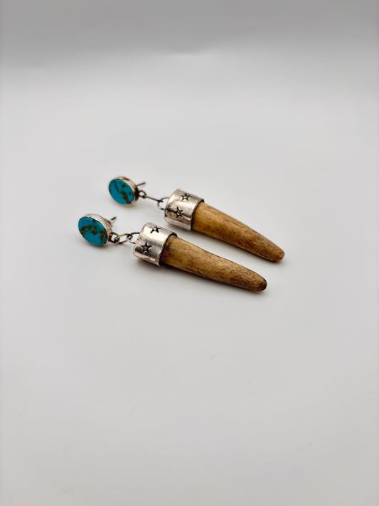 Antler Earrings