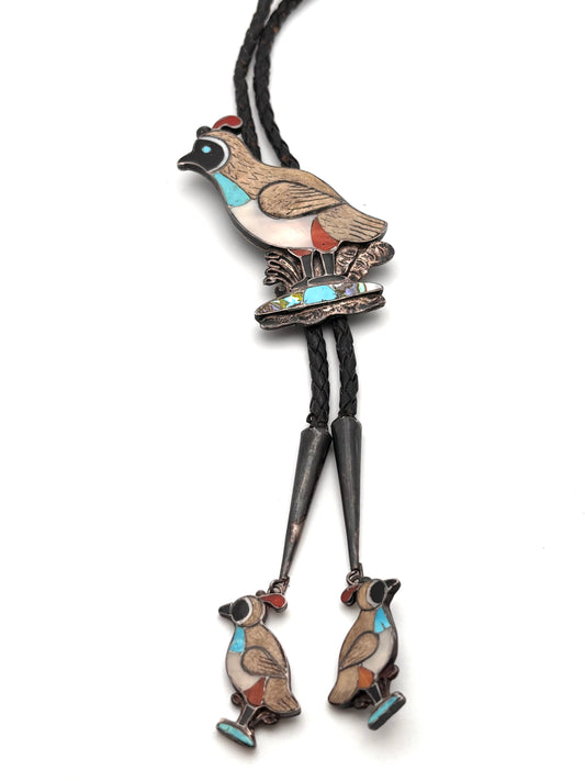 Vintage Quail Bolo