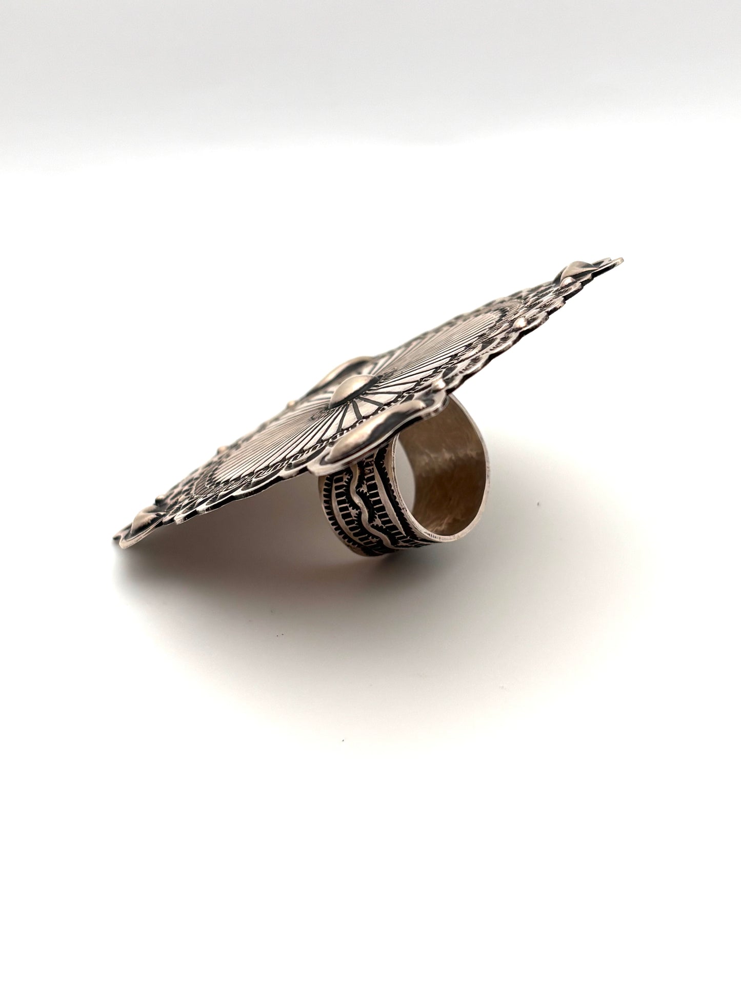 Leander Tahe Stamped Ring