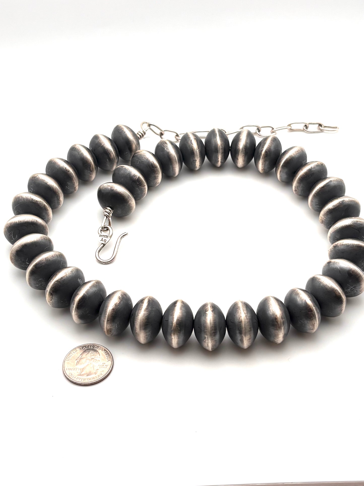 Stanford Yazzie 24mm Navajo Pearls